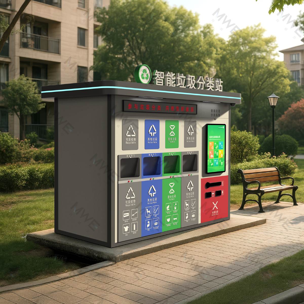 廈門(mén)新改建智能垃圾屋成效顯著：47 座已完工，顏值智能與實(shí)用